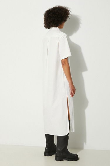 Šaty WOOD WOOD Midi Oversize Dress Biela | 12211102.1172, 1