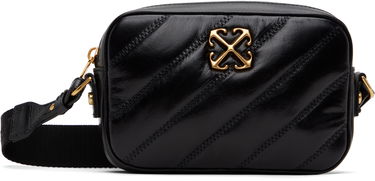 Taška cez rameno Off-White Quilted Crossbody Bag Čierna | OWNN18EC99LEA0011000, 0
