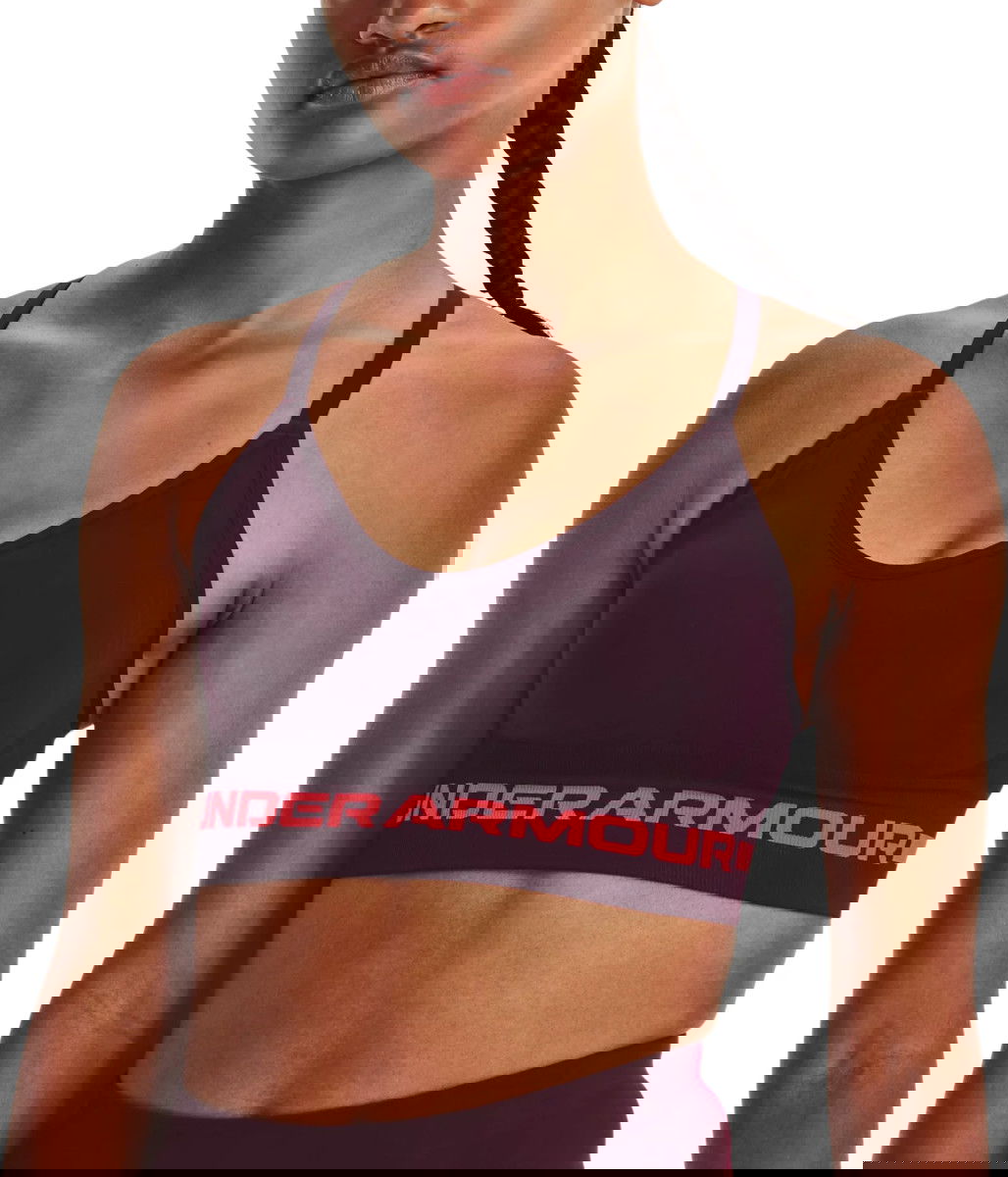 Podprsenka Under Armour Seamless Low Long Bra Čierna | 1357719-600, 0