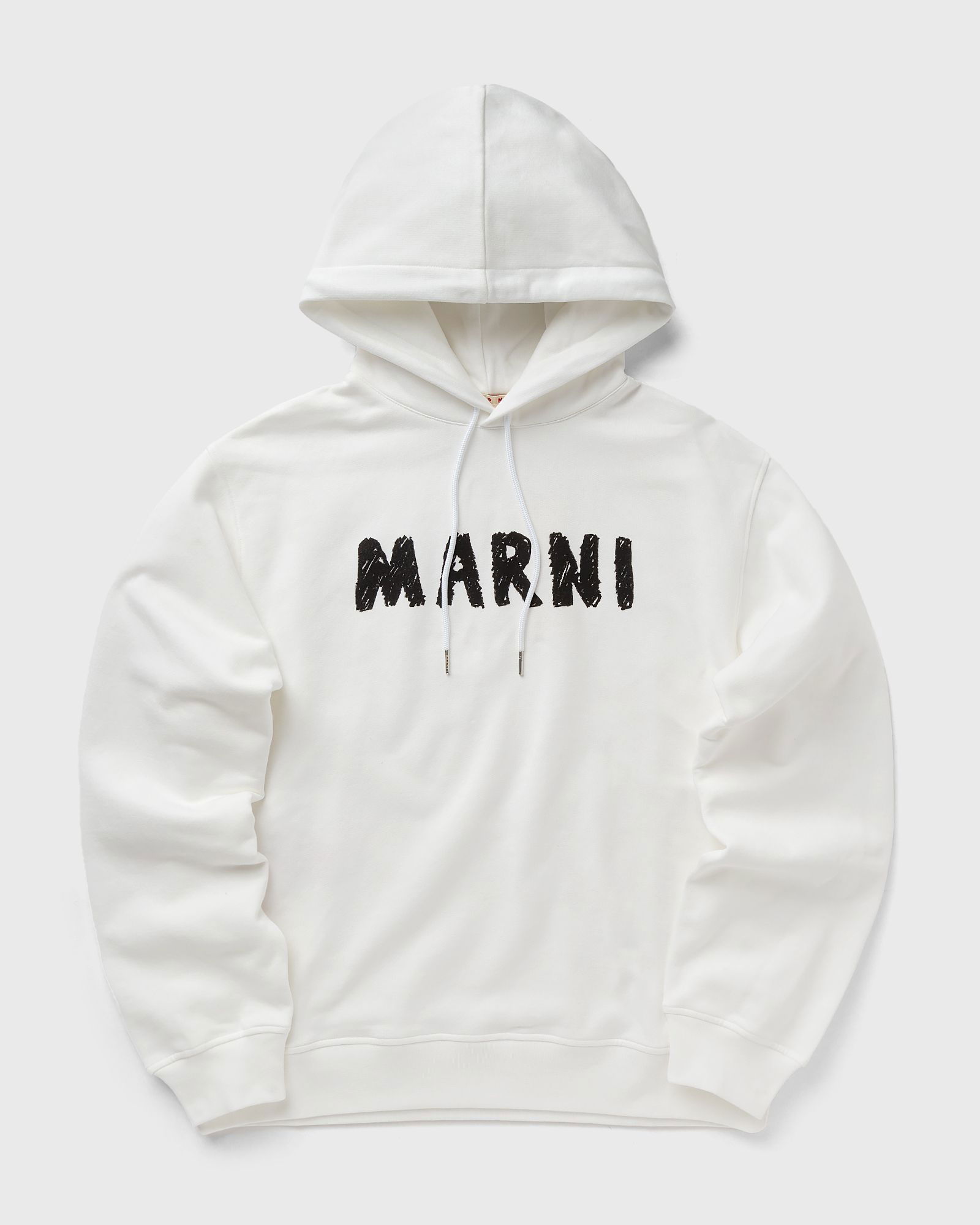 White Logo Hoodie