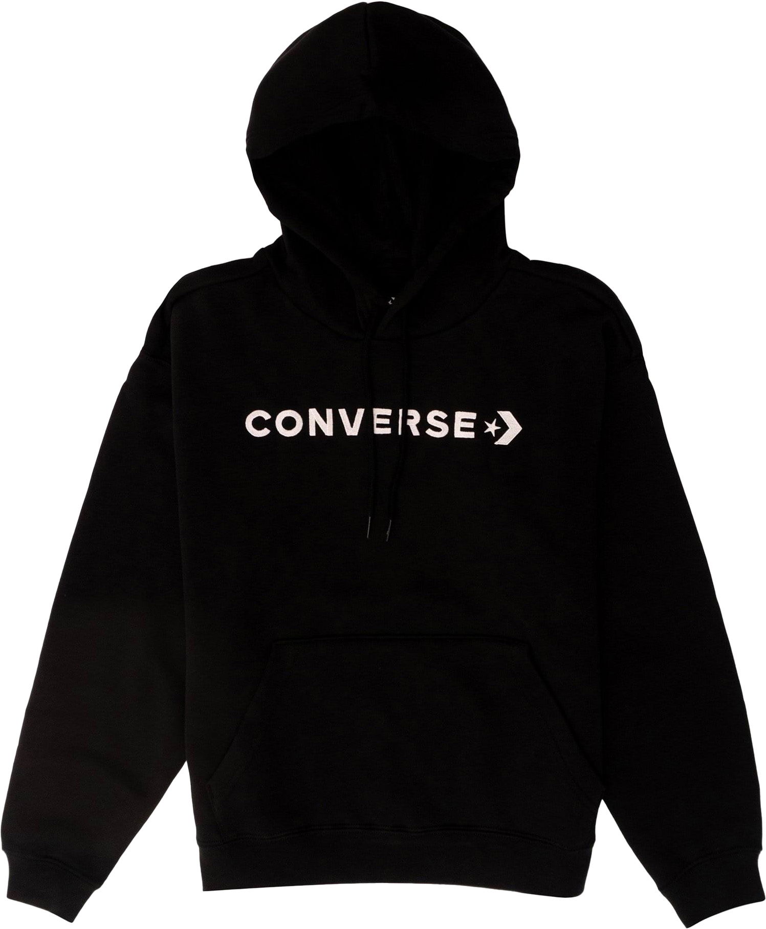 Mikina Converse Strip Wordmark Oversized Čierna | 10024372-a01-001, 0