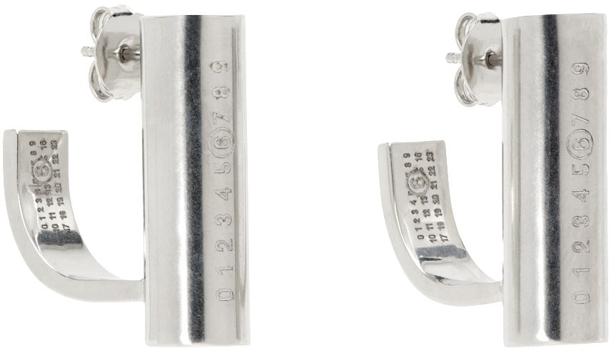 Náušnice Maison Margiela Bolt Earrings Metalická | SM7VG0077 P7065, 1