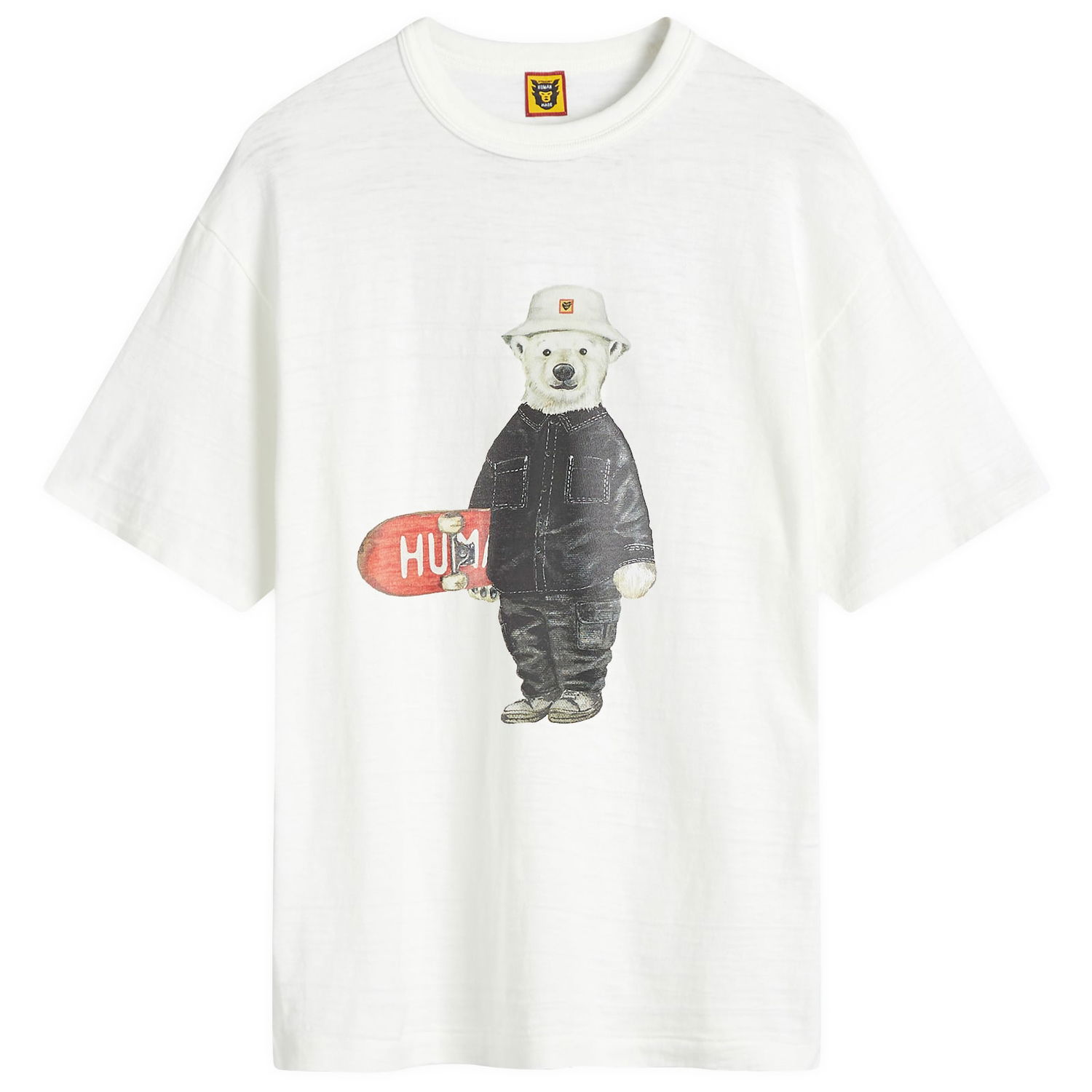 Tričko Human Made Skate Polar Bear Graphic T-Shirt Biela | HM28TE006-WH, 0
