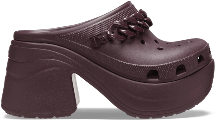 Tenisky a topánky Crocs Siren Chain Clogs Vínová | 209018-6WD, 0