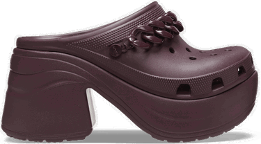 Tenisky a topánky Crocs Siren Chain Clogs Vínová | 209018-6WD, 0