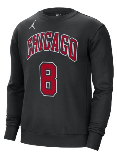 Mikina Jordan Chicago Bulls Courtside Statement Edition Jordan NBA Fleece Sweatshirt Čierna | DN9819-010