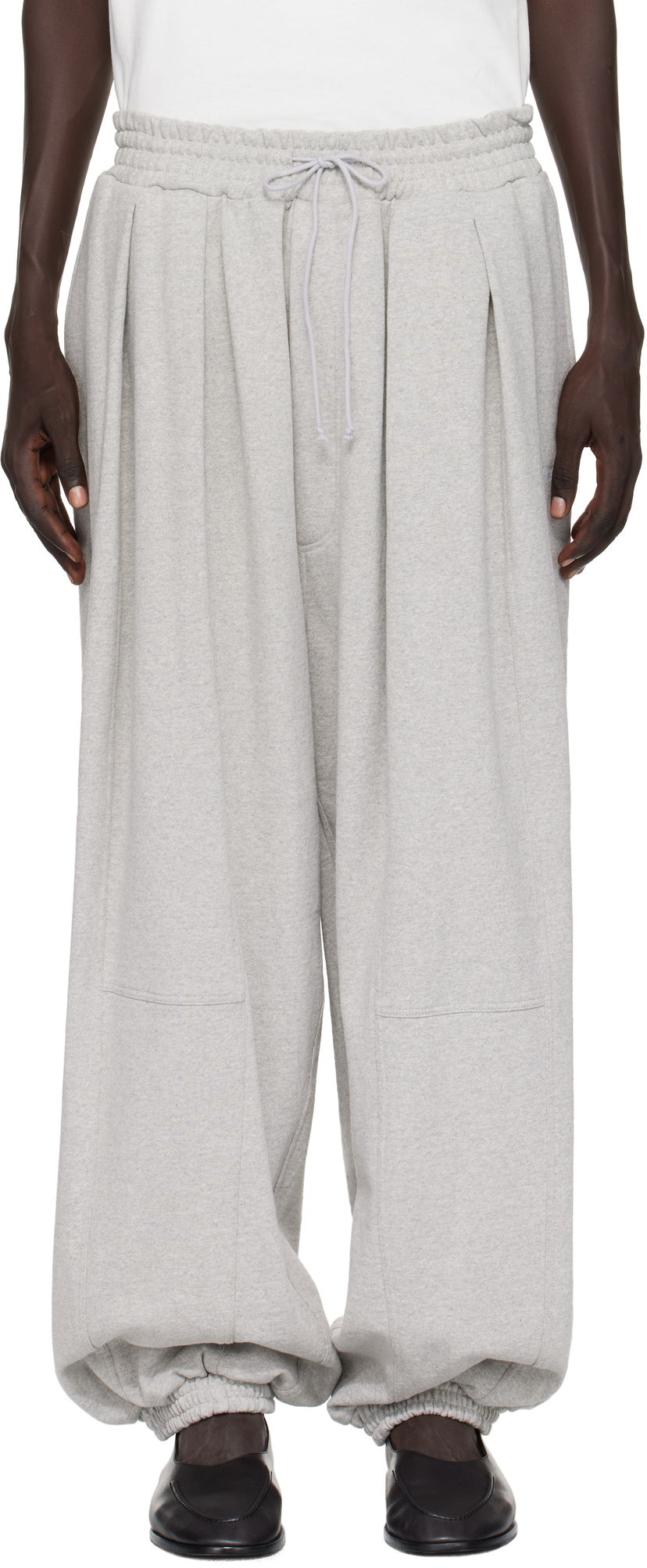 Tepláky HED MAYNER Hed Mayner Embroidered Sweatpants Šedá | HMMB72025R-HB211