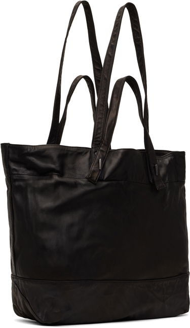 Tote bag Yohji Yamamoto YOHJI YAMAMOTO Horse Double Handle Leather Tote Čierna | HP-I01-770, 1