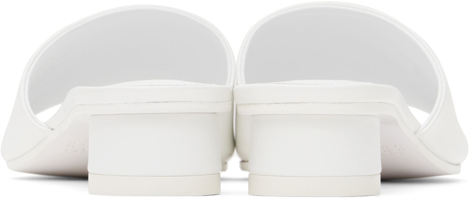 Starostlivosť o obuv Maison Margiela MM6 Maison Margiela Anatomic Heeled Sandals Biela | S66WP0109 P3628, 1