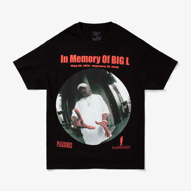 Tričko Pleasures In Memory T-shirt Čierna | P22F068-BLACK, 0