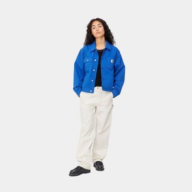 Nohavice Carhartt WIP Pierce Pant Straight "Off-White rinsed" Biela | I026588_350_02, 3