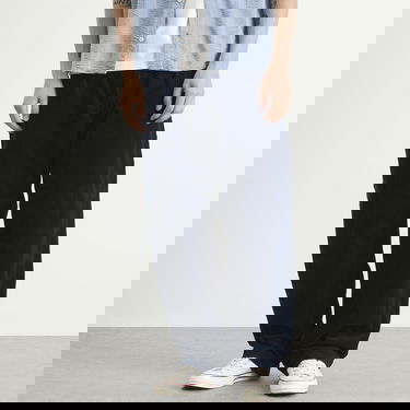 Nohavice Polo by Ralph Lauren Pleated Corduroy Easy Pants, Size Large Navy | 710944489002-BLU, 2