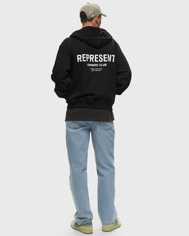 Mikina Represent Clo REPRESENT OWNERS CLUB ZIP HOODIE Čierna | OCM41122-001, 1