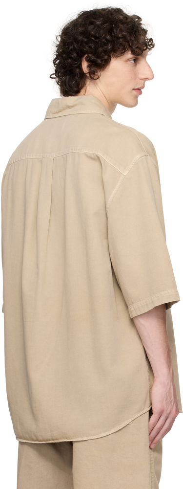 Košeľa LEMAIRE Lemaire Short Sleeve Denim Shirt Béžová | SH1174 LD1044, 2