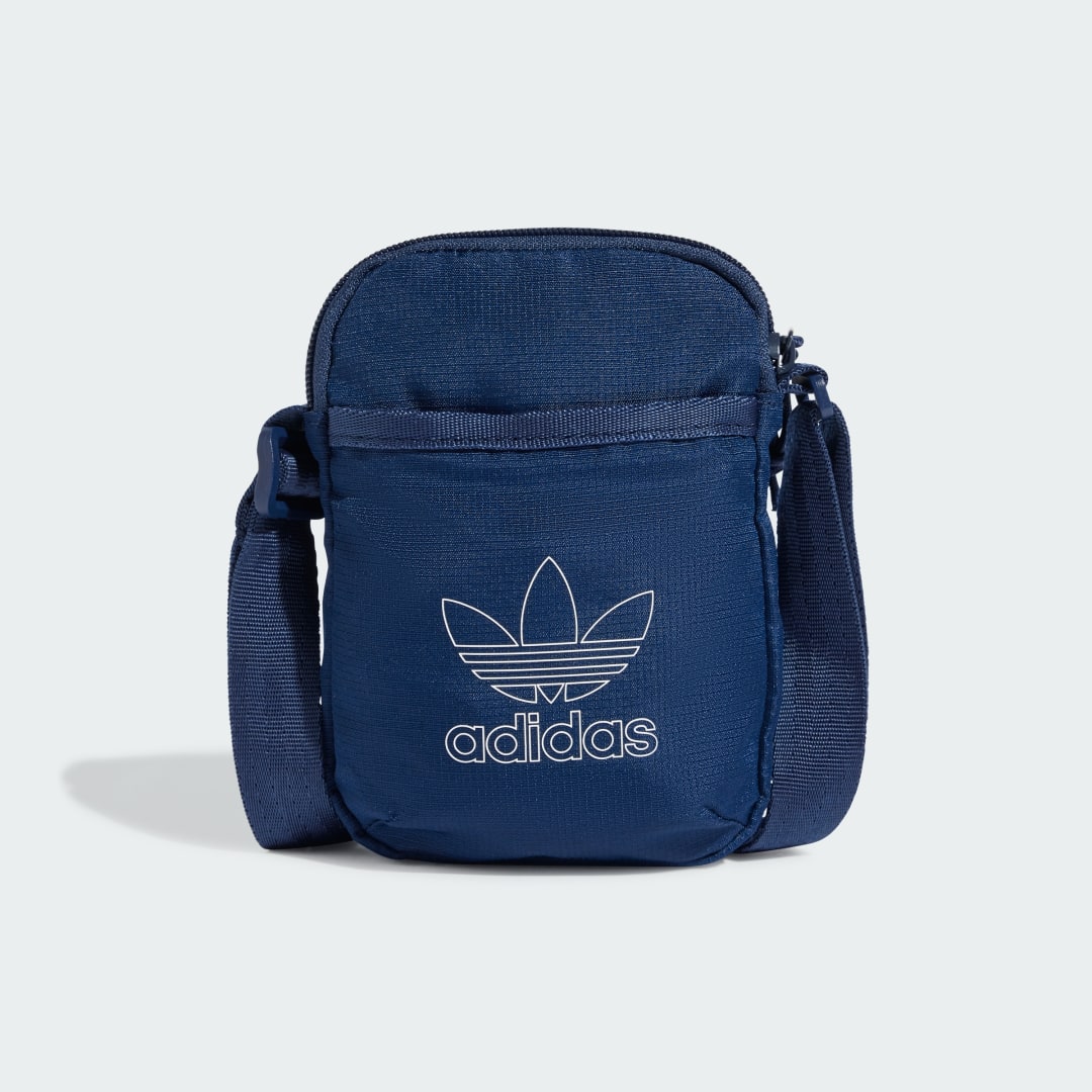 Taška cez rameno adidas Performance Adicolor Festival Crossbody Bag Modrá | JI9456, 0