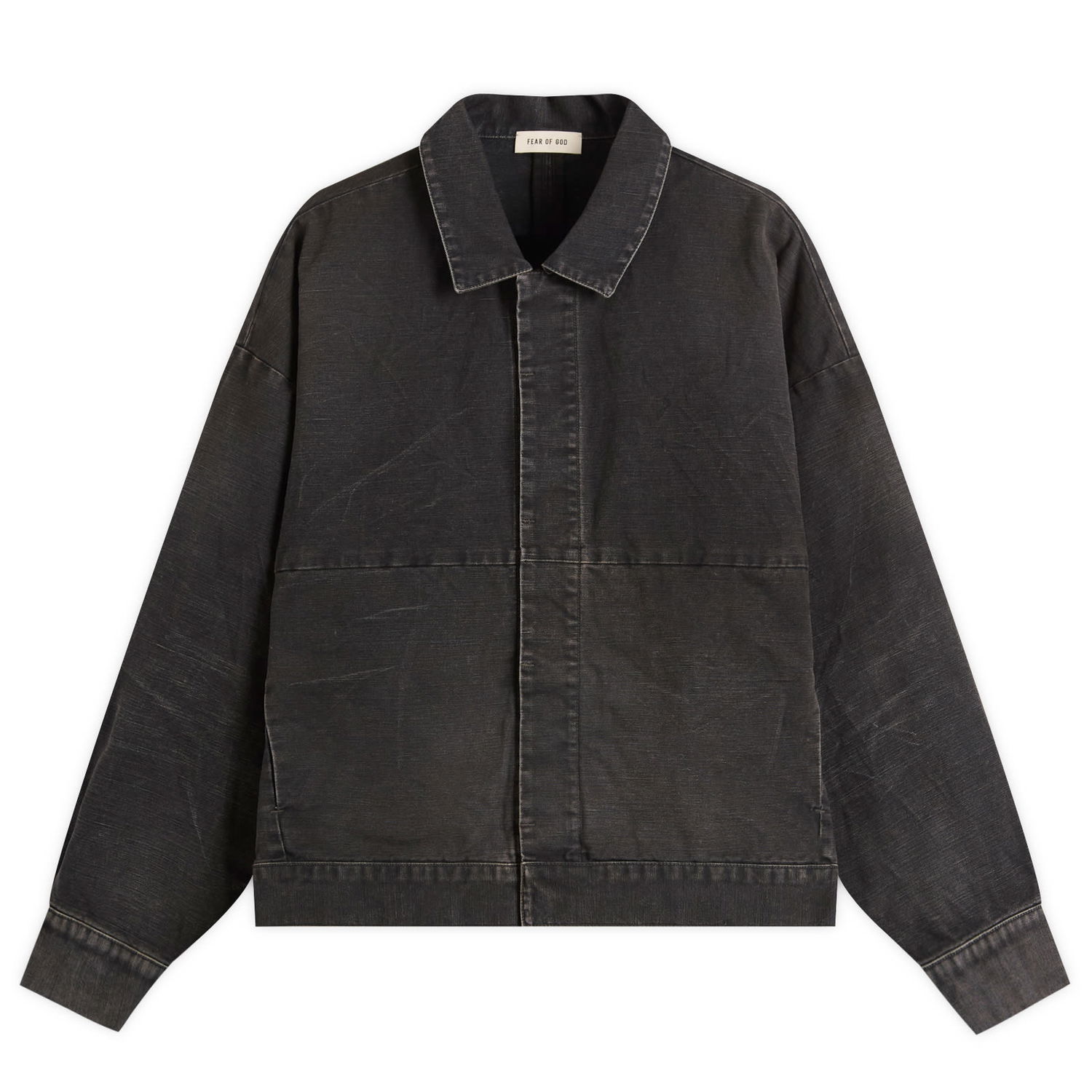 Bunda Fear of God Canvas Utility Jacket, Size Medium Čierna | FG25FW42-423CNV-020, 0