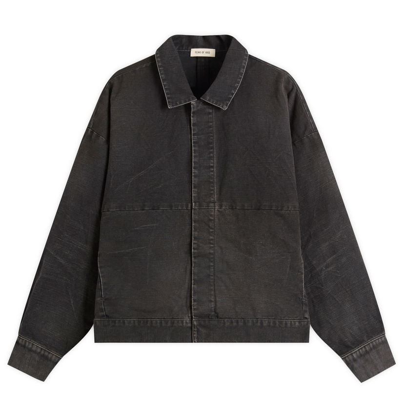 Bunda Fear of God Canvas Utility Jacket, Size Medium Čierna | FG25FW42-423CNV-020