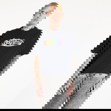 Tričko adidas Originals Jeremy Scott Pride Graphic Cropped T-Shirt Čierna | JY2011, 0