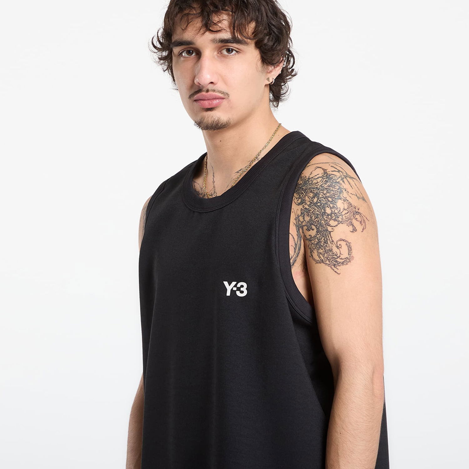Dres Y-3 Y-3 Elegant Basketball Jersey Čierna | KS7638, 1