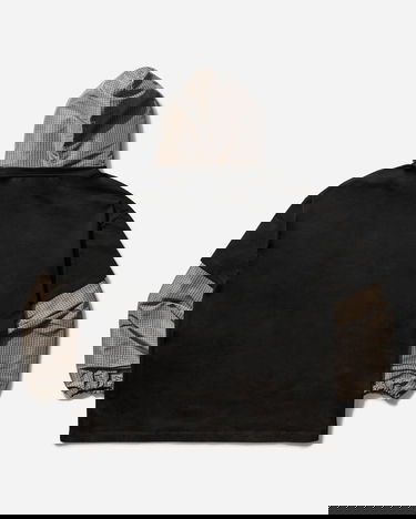 Mikina Umbro Cut Up Plaid Masked Hoodie Čierna | UBMW0365JY106 BLK0047, 2