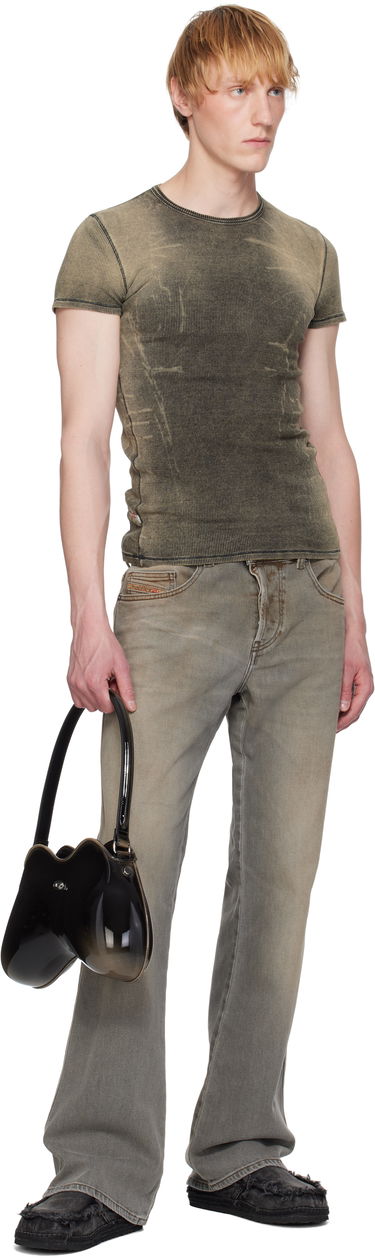 Taška cez rameno Diesel Diesel Double-D Shoulder Bag Čierna | X10327-P8008-H0202, 3