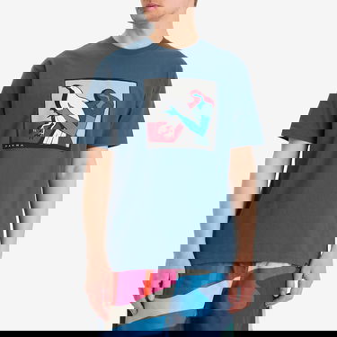 Tričko By Parra Parra Look At It T-Shirt Modrá | 53300-BLU, 2
