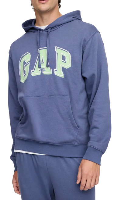 Mikina GAP French Terry Logo Hoodie Modrá | 868460-06, 0