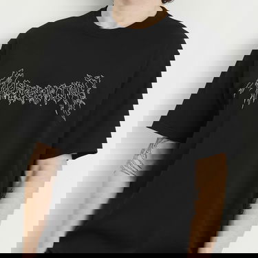 Tričko Mastermind WORLD MASTERMIND WORLD Embroidered Logo Short Sleeve T-Shirt Čierna | MW25S15-TS069-011, 5