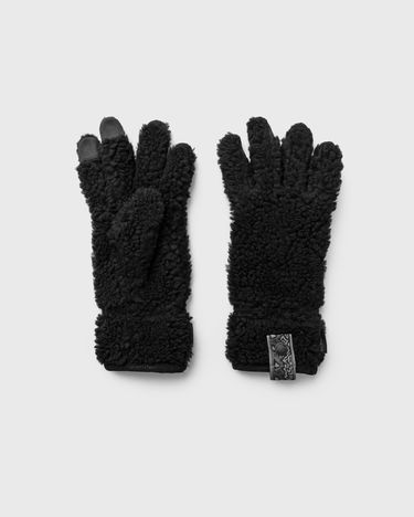 Rukavice GRAMICCI Fleece Gloves With Jacquard Tape Čierna | GAC4-F3009-BLACK, 0