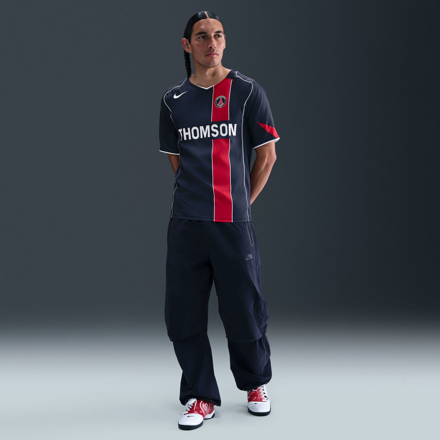 Dres Nike Paris Saint-Germain 2004 Total 90 Reissue Jersey by Nike Navy | if9578-410, 1