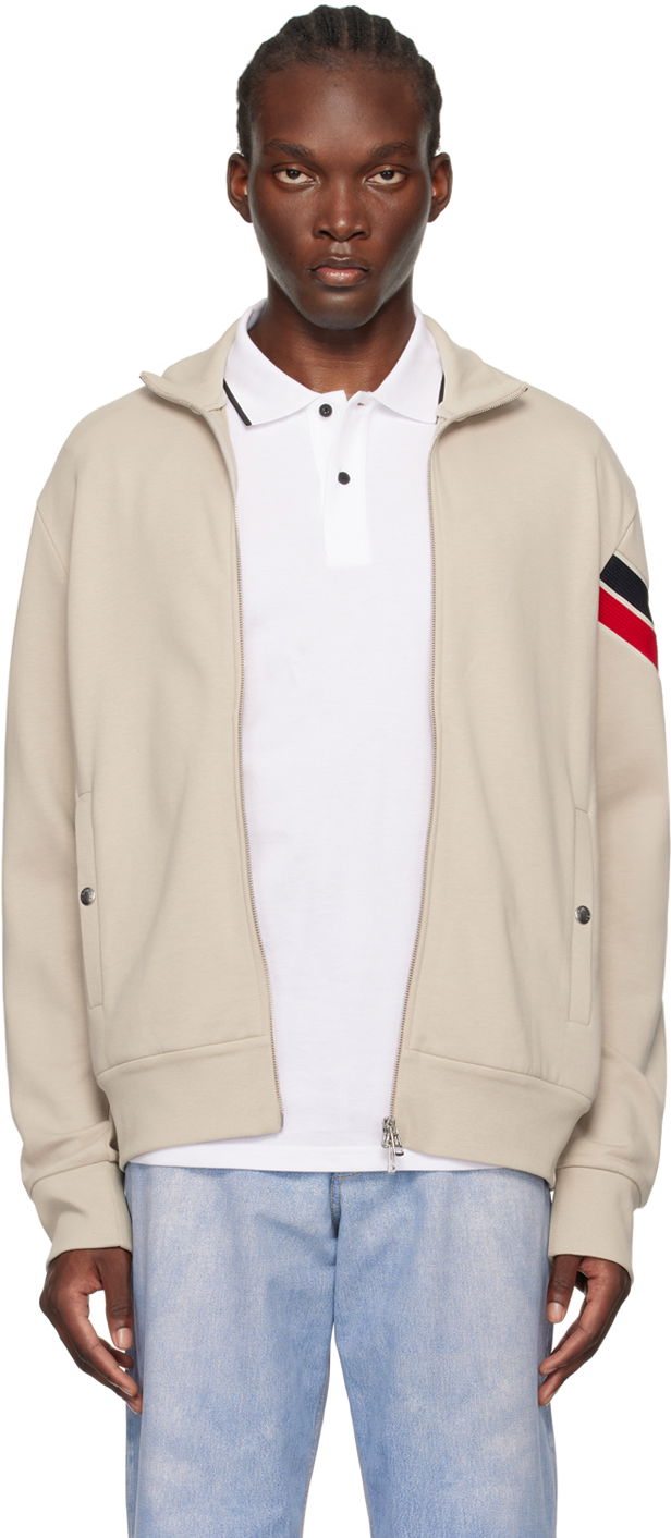 Bunda Moncler Beige Zip Up Track Jacket Béžová | J20918G0000189A8F, 0