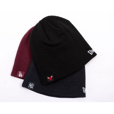 Kulicha New Era MLB Essential Skully Beanie LA Dodgers One Size Vínová | 60691106, 4