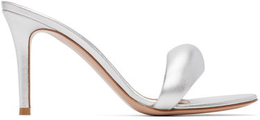 Tenisky a topánky Gianvito Rossi Bijoux 85 Leather Heeled Sandals Metalická | G18550-85RIC-NPS, 0