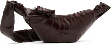 Ľadvinka LEMAIRE LEMAIRE Small Croissant Shoulder Bag Hnedá | BG0003 LF1329, 1