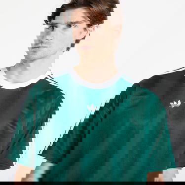 Tričko adidas Originals Adicolor Jacquard Jersey T-shirt Zelené | KD5834, 1