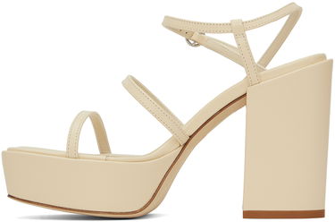 Doplnky Aeyde Aeyde Katalin Heeled Sandals Béžová | A11-HS-ATNS11BL38-SS24-100-007, 2