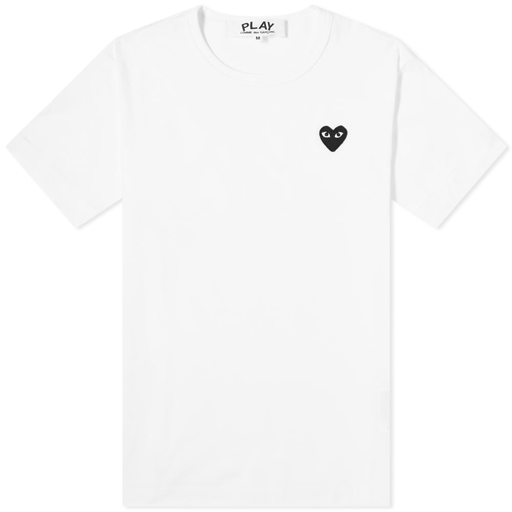 Tričko Comme des Garçons Play Basic Logo Tee Biela | P1T064-B, 0