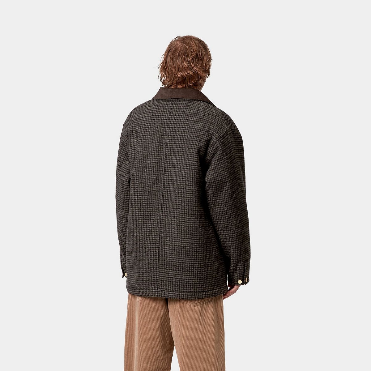 Kabáty Carhartt WIP Lowis Chore Coat Houndstooth Rôznofarebný | I035344_9, 1