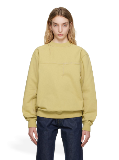 Mikina Jacquemus Le Raphia 'Le Sweatshirt Fio' Sweatshirt Béžová | 23E235JS113-2048