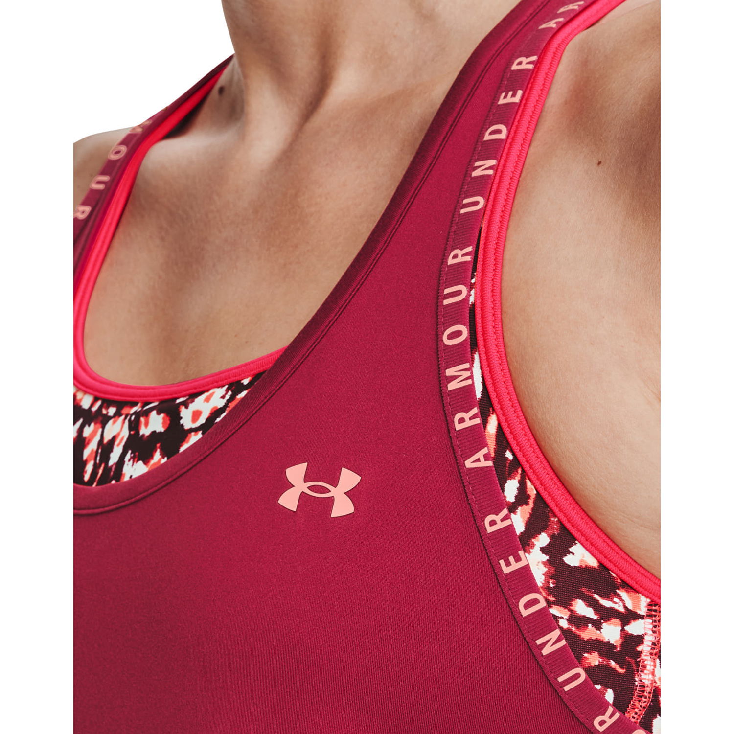 Tielko Under Armour Knockout Tank Červená | 1351596-664, 1