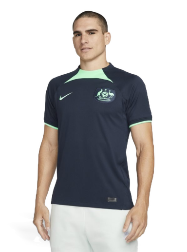 Dres Nike Australia 2022/23 Stadium Away Men's Dri-FIT Football Shirt Navy | DN0676-451