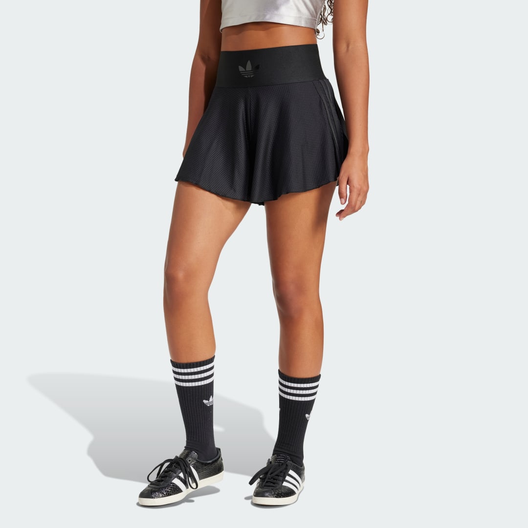 Sukňa adidas Performance Waistband Mesh Shorts Čierna | JJ0914, 0