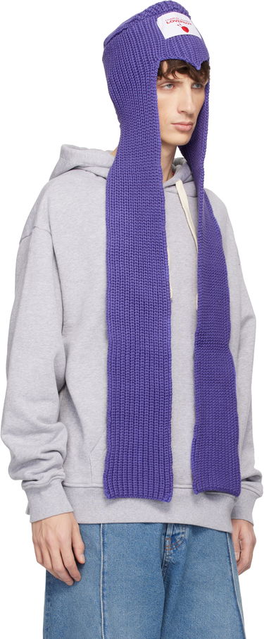 Kulicha Charles Jeffrey Loverboy Charles Jeffrey LOVERBOY Clash of Clans Edition Witch Scarf Beanie Fialová | 054132201, 3