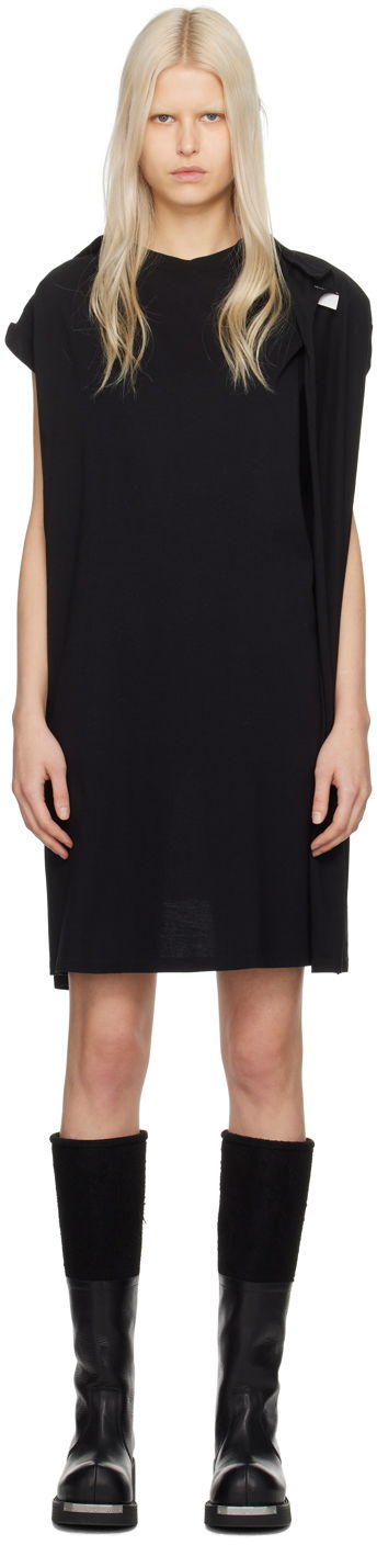 Šaty Maison Margiela MM6 Raw Edge Midi Dress Čierna | S52DD0036 S23588, 0