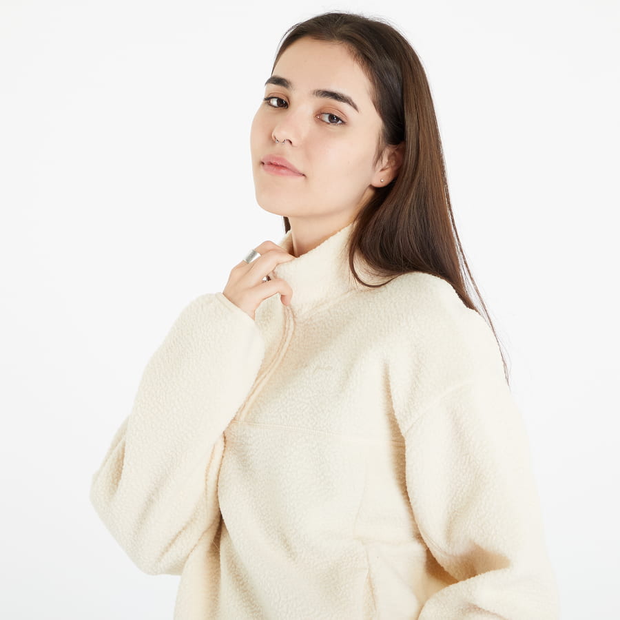 Half Zip Sweatshirt "Creamy"