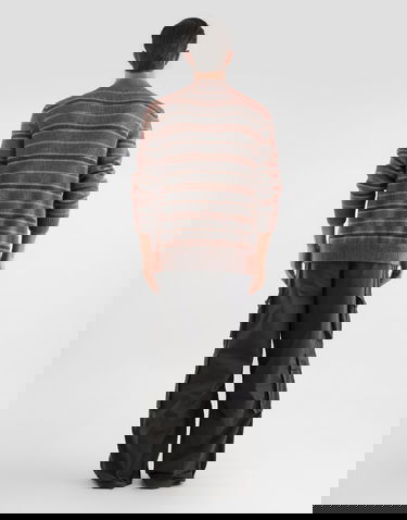 Sveter Dolce & Gabbana Striped Silk And Mohair Cardigan with Ornate Buttons Rôznofarebný | GXV13ZJGMDMV8434, 2