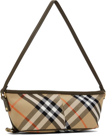 Oblečenie Burberry Beige Check Mini Bag Béžová | 8095296, 2