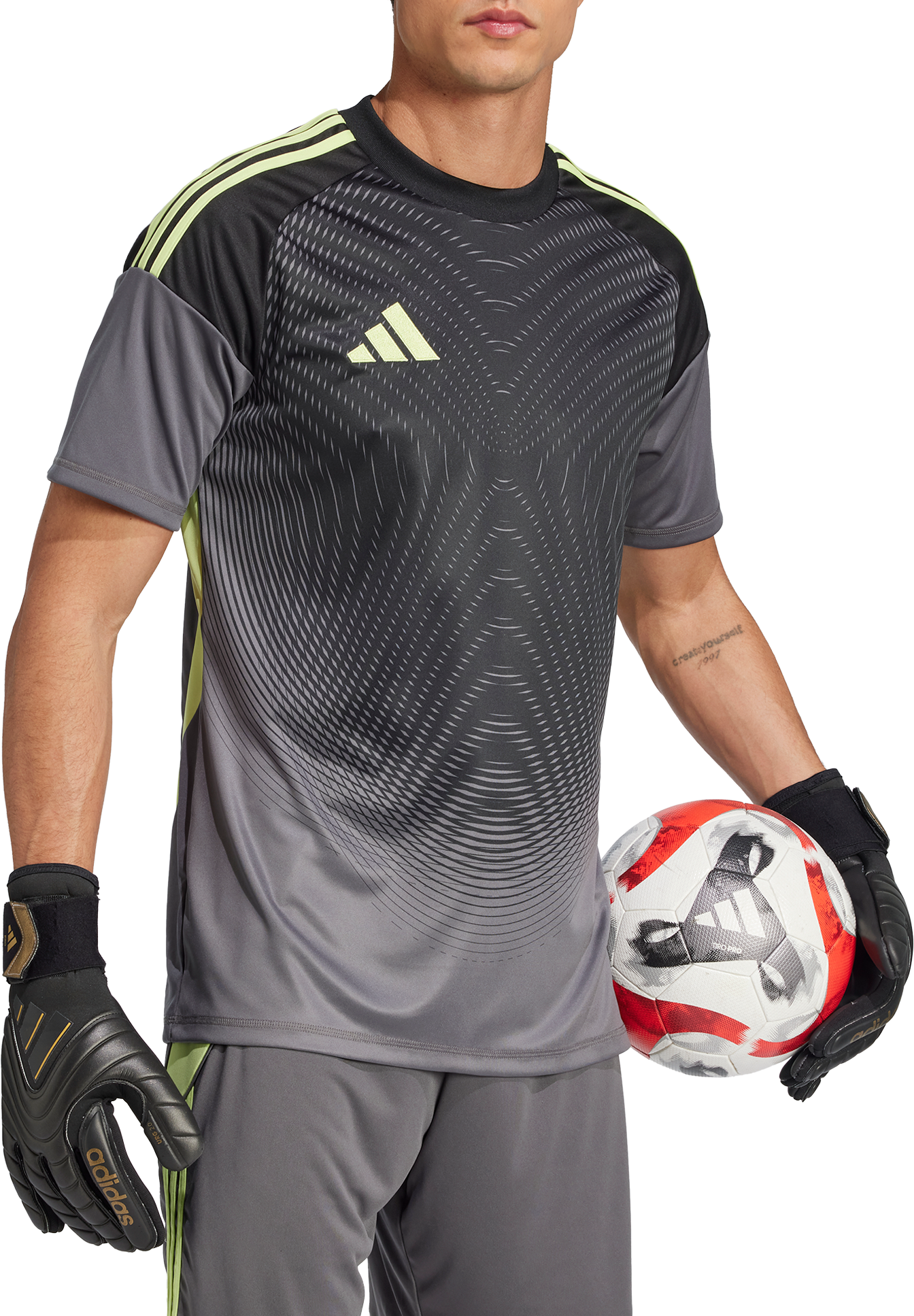Dres adidas Originals Tiro 25 Competition Goalkeeper Jersey Šedá | jn2015, 0