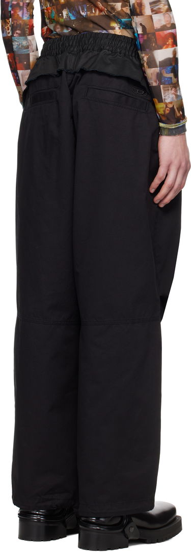 Cargo nohavice Diesel Diesel P-Gustaf Trousers Čierna | A16074-0IQAV-9XXA, 2