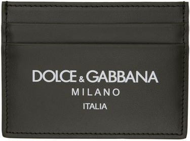 Peňaženka Dolce & Gabbana Black Logo Card Holder Čierna | BP0330AN244, 3